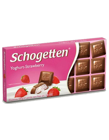 Schogetten Yoghurt-Strawberry 100g