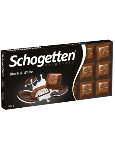 Schogetten Black & White 100g