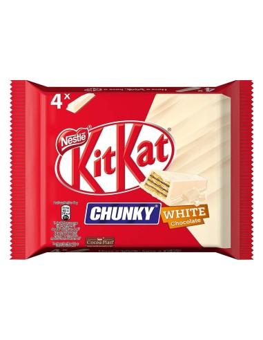 Kit Kat Chunky White 4Pk 160g