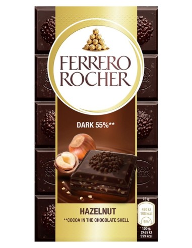 Ferrero Rocher Tablet Dark 90g