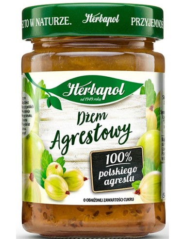 Herbapol Gooseberry Jam 280g