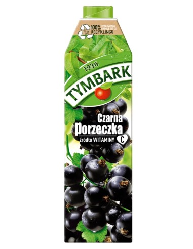 Tymbark Blackcurrant Drink 1L