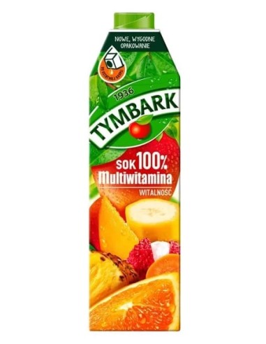 Tymbark Multifruit Juice 100% 1L