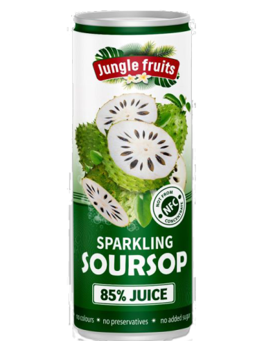 Jungle Fruits Sparkling Soursop Juice 330ml