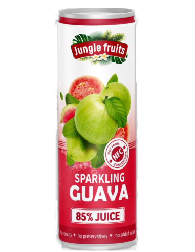 Jungle Fruits Sparkling Guava Juice 330ml