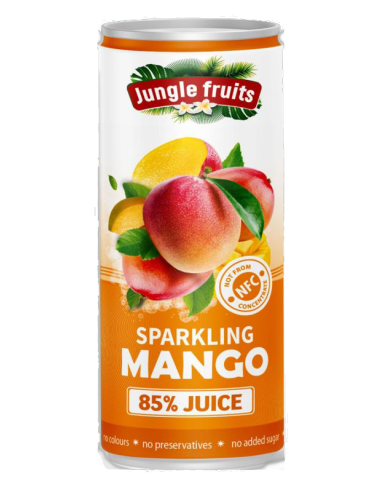 Jungle Fruits Sparkling Mango Juice 330ml