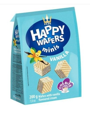 Flis Happy Wafers Vanilla 200g