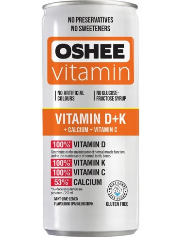 Oshee Vitamin Energy Vitamin D+K 250ml