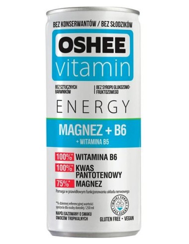 Oshee Vitamin Energy Magnesium 250ml