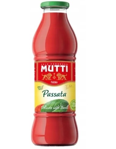 Mutti Tomato Puree with Basil  700g