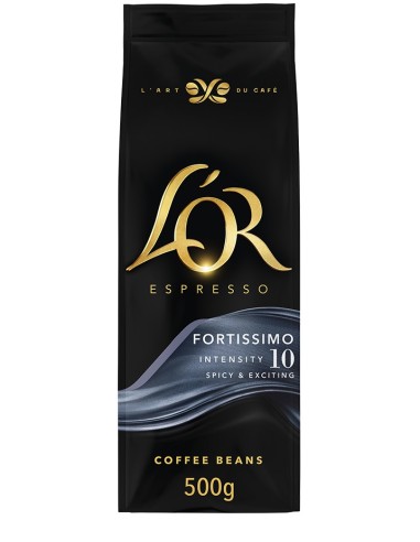 L'OR Espresso Fortissimo Coffee Beans 500g