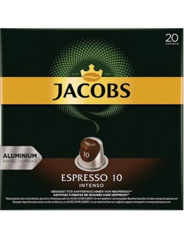 Jacobs Caps Espresso 10 Intenso 20pcs 104g