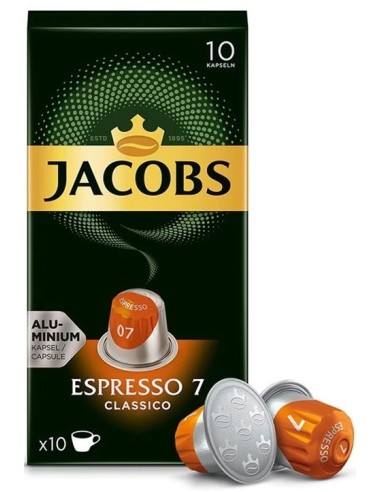 Jacobs Caps Espresso 7 Classico 10pcs 52g