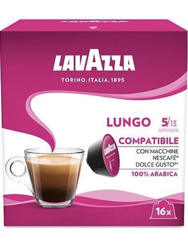 Lavazza Coffee Capsules “Lungo” 128g
