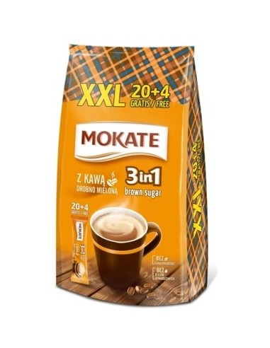 Mokate Brown Sugar XXL 24x17g