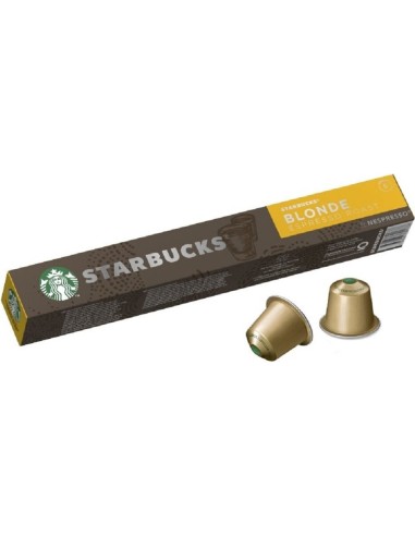 Starbucks Pods Blonde Roast 10x5.3g