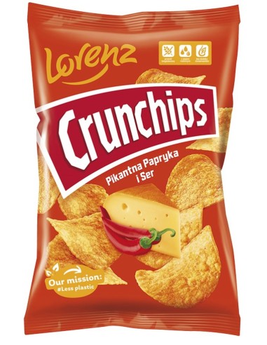 Crunchips Spicy Paprika & Cheese 140g