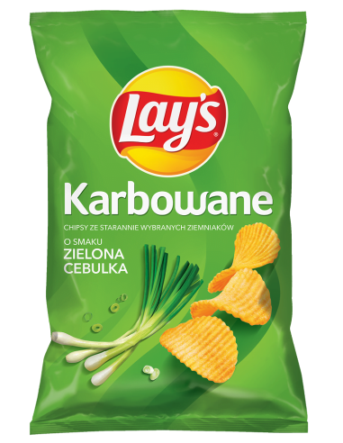 Lay’s Crinkled Green Onion 120g