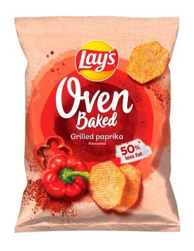 Lay's Oven Baked Grilled Paprika 180g