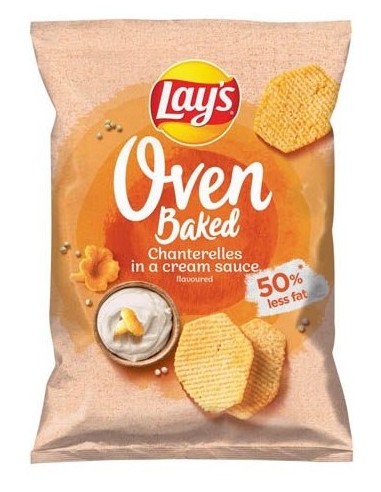 Lay’s Oven Baked Chanterelles in Delicate Sauce 110g