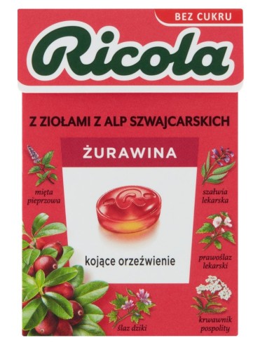 Ricola Cranberry 27.5g