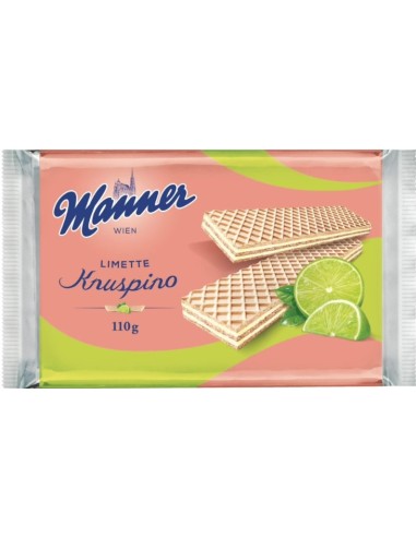 Manner Knuspino Limette 110g