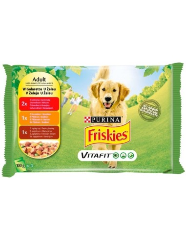 Friskies Adult Jelly 4x100g