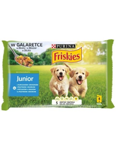 Friskies Junior Jelly 4x100g