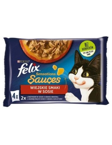 Felix Sensations Turkey in Sauce 4x85g