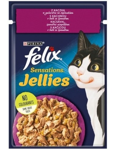 Felix Sensations Jellies with Duck 85g