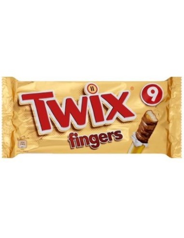 Twix Chocolate Fingers Biscuit 9Pk 180g