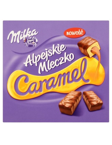 Milka Alpejskie Mleczko Caramel 350g