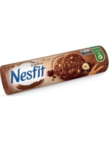 Nesfit Biscoito Cocoa and Hazelnut 140g