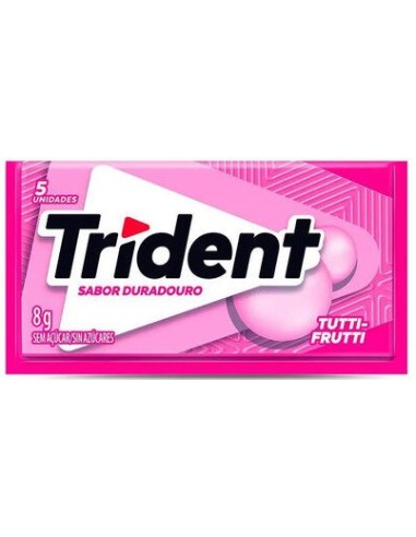 Trident Tutti-Frutti Bubble Gum 8g