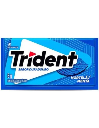 Trident Mint Bubble Gum 8g