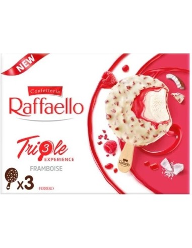 Raffaello Ice Cream Triple Raspberry 3x60ml