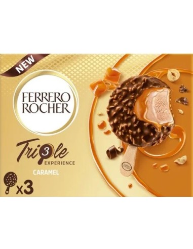 Ferrero Rocher Ice Cream Triple Caramel 3x60ml