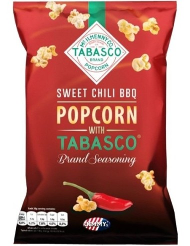 Jimmy's Popcorn with Tabasco Sweet Chili BBQ 90g