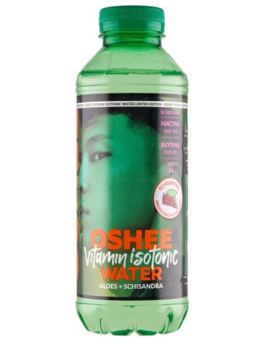 Oshee Vitamin Isotonic Water Rebel Aloe 555ml