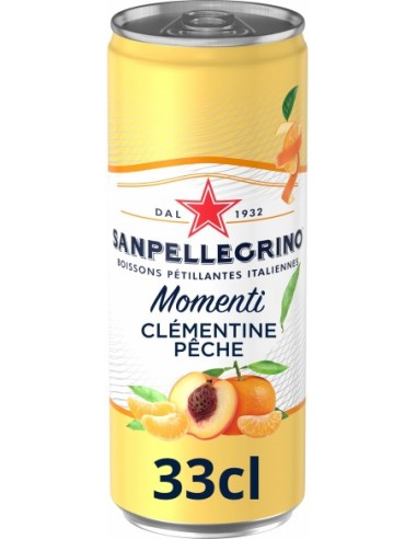 San Pellegrino Clementine Peach 33cl