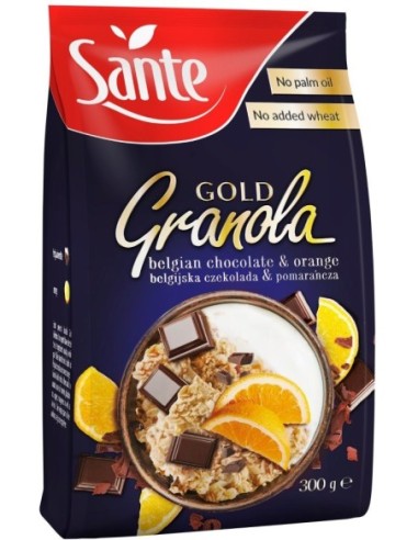 Sante Chocolate & Orange Gold Granola 300g