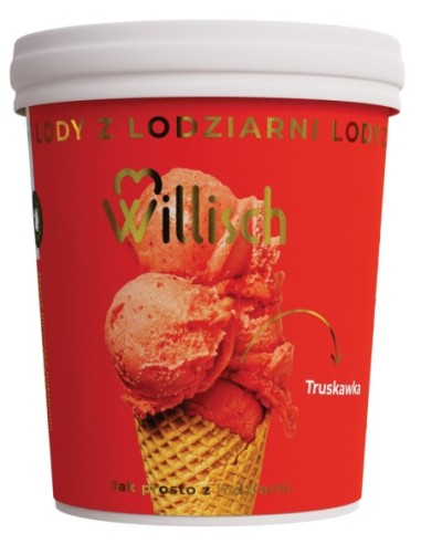 Willisch Strawberry Ice Cream 465ml
