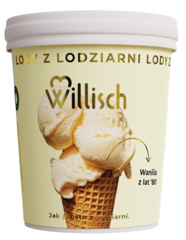 Willisch Vanilla From The 80's Ice Cream 465ml