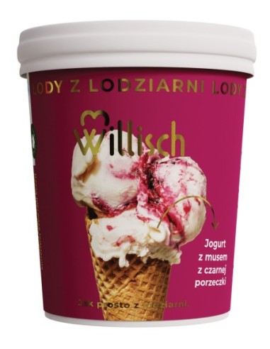 Willisch Yoghurt with Blackcurrant Mousse Ice Cream 465ml
