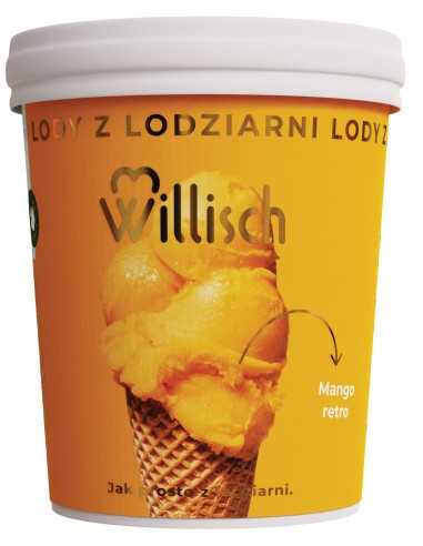 Willisch Retro Mango Ice Cream 465ml