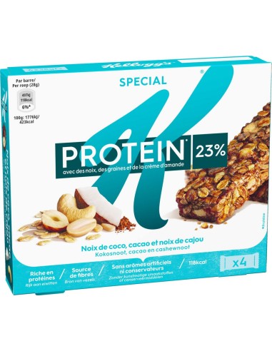 Kellogg’s Special K Protein Cocoa & Cashews 4x28g