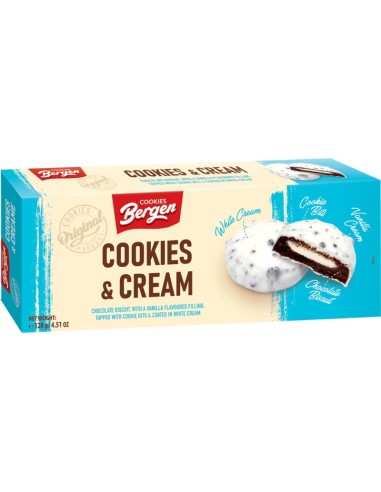Bergen Cookies & Cream 128g