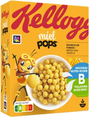 Kellogg’s Miel Pops 330g