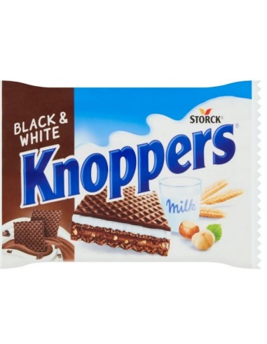 Knoppers Black & White 25g