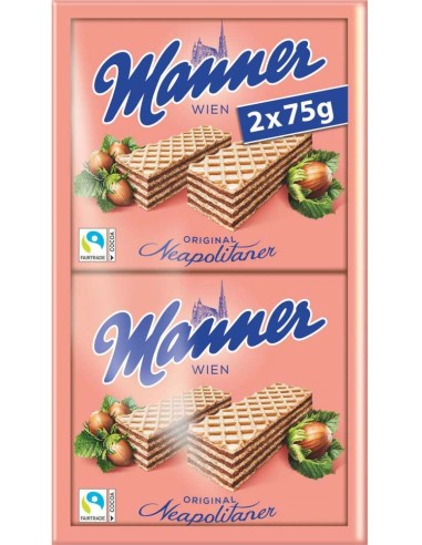 Manner Neapolitaner Waffeln 2x75g